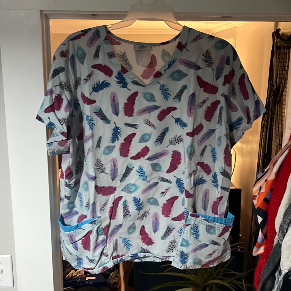 Cute Scrub Top